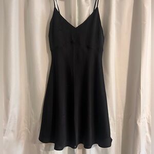 Abercrombie & Fitch black slip dress